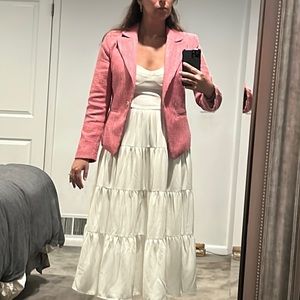 Central Park West Pink Blazer
